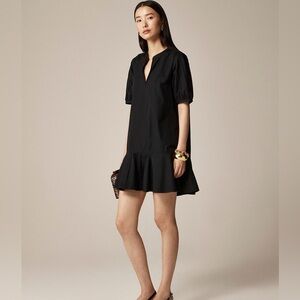 J. Crew Black Delilah Dress
